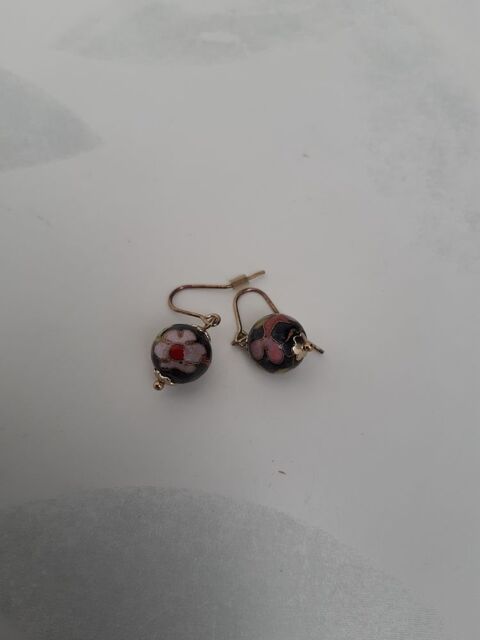 Boucles d'oreilles multicolores 2 Aytré (17)