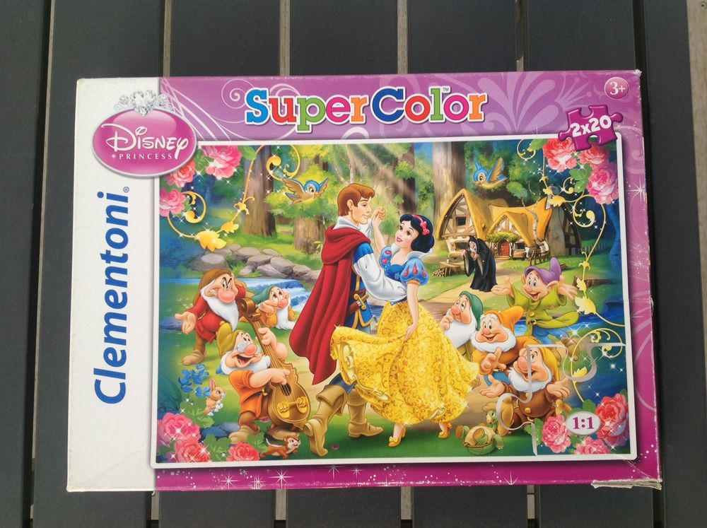 Puzzle double 2x20 p, Clementoni - Disney Blanche-Neige Jeux / jouets