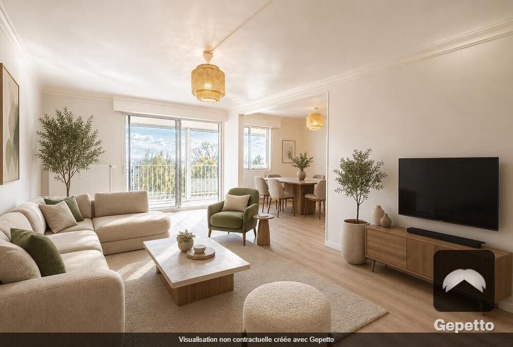 Vente Appartement T4 entièrement rénové, Dernier étage ascenseur, Lumineux Mâcon