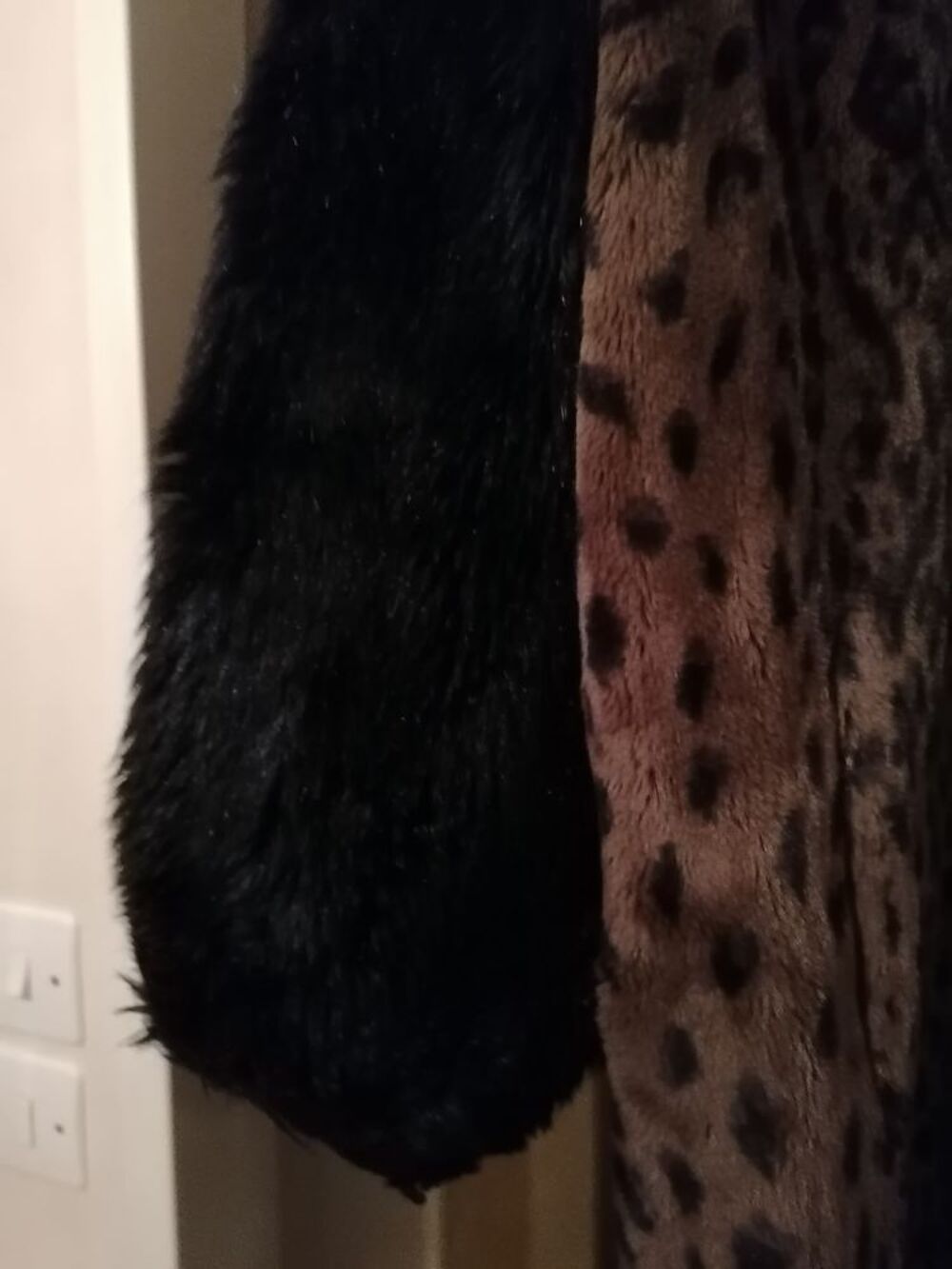 Manteau fausse fourrure Vêtements