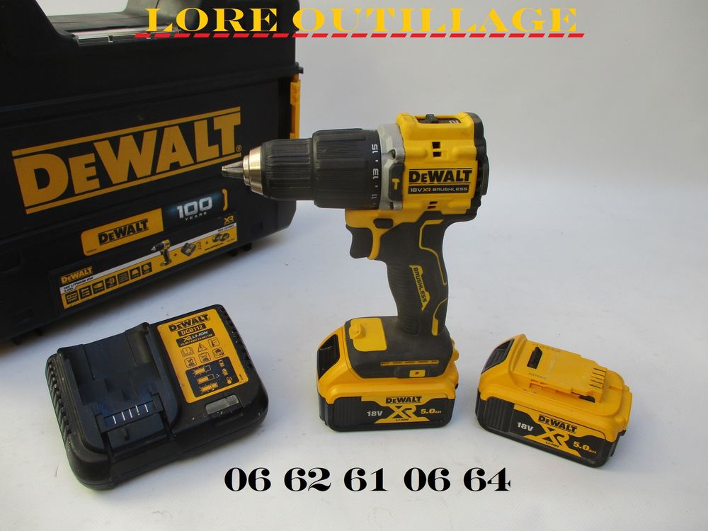 DeWALT DCD100Y - Visseuse &agrave; percussion Bricolage