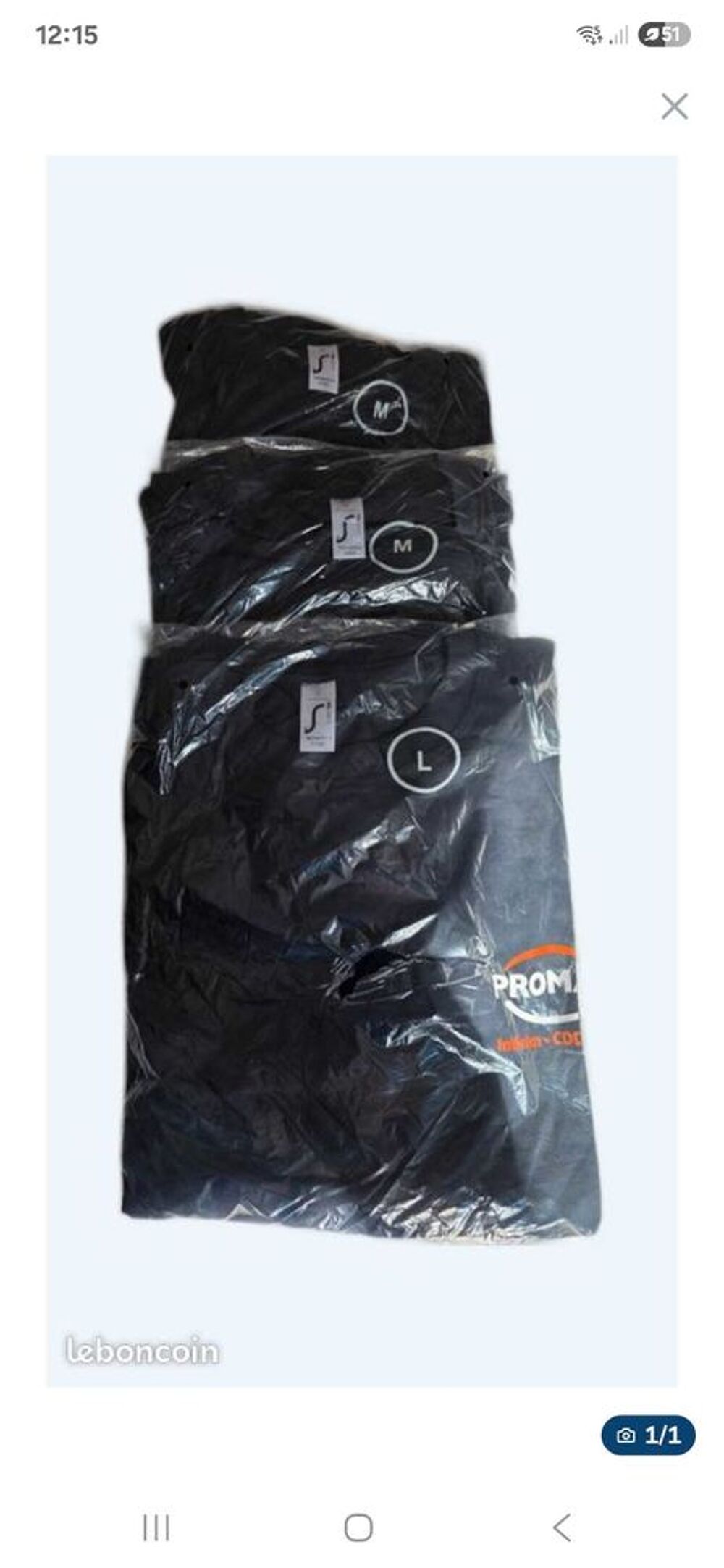 Lot de 3 t-shirt manche courte neuf Vêtements