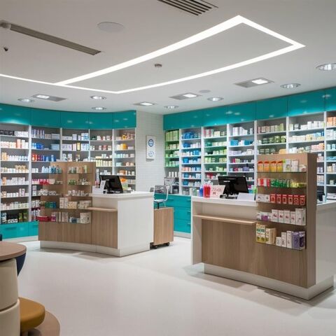 Pharmacie de village en Seine-et-Marne Nord 82000 126 m$$82 000 €