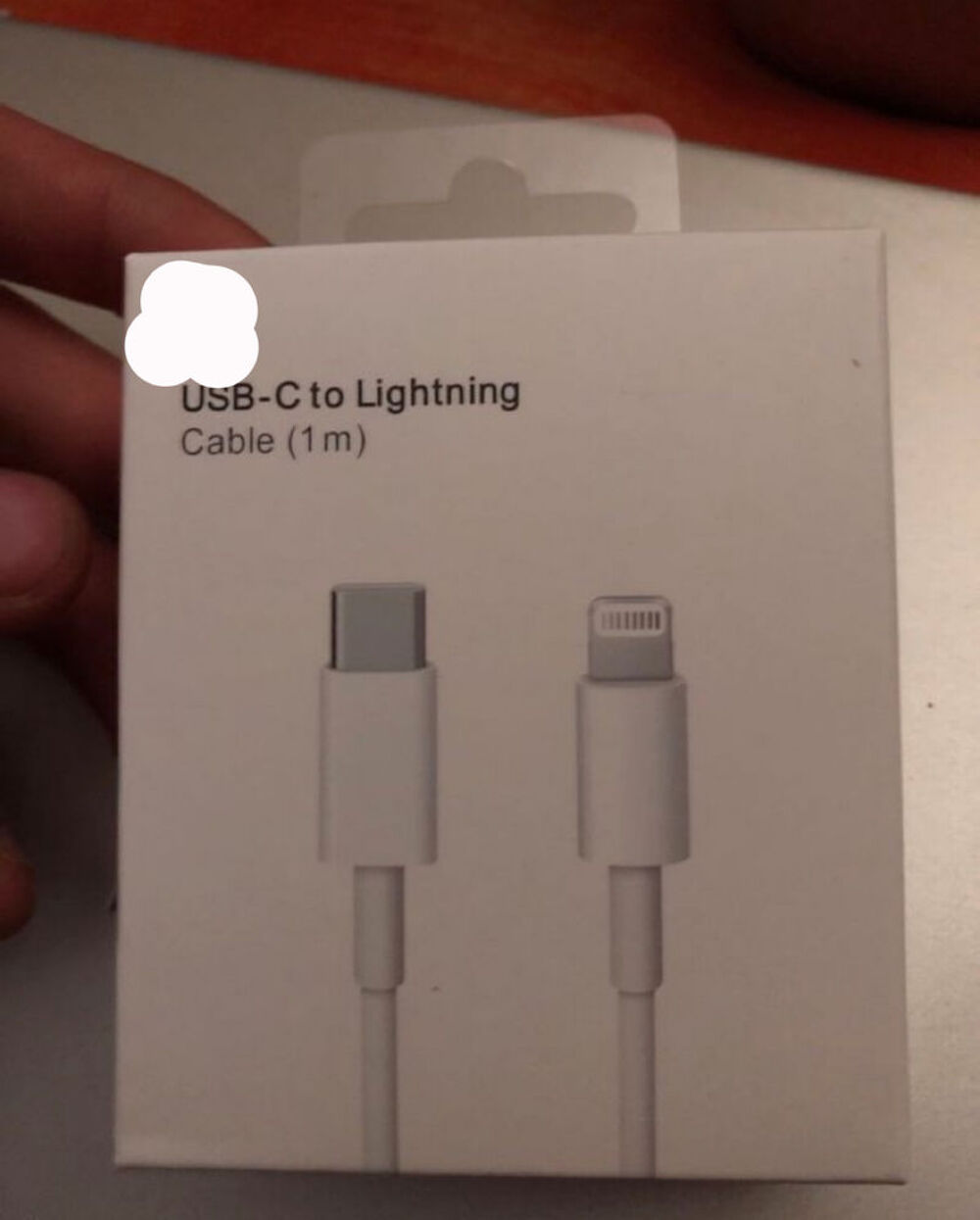 chargeur rapide iPhone type c Lightning avec box Matériel informatique