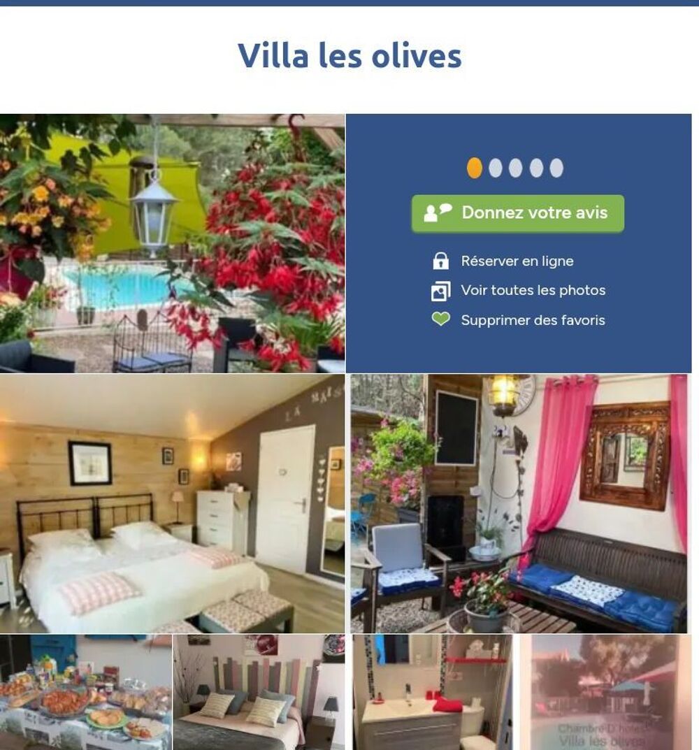Vente Villa maison d'habitation et 5 en chambre d'hôtes Florensac