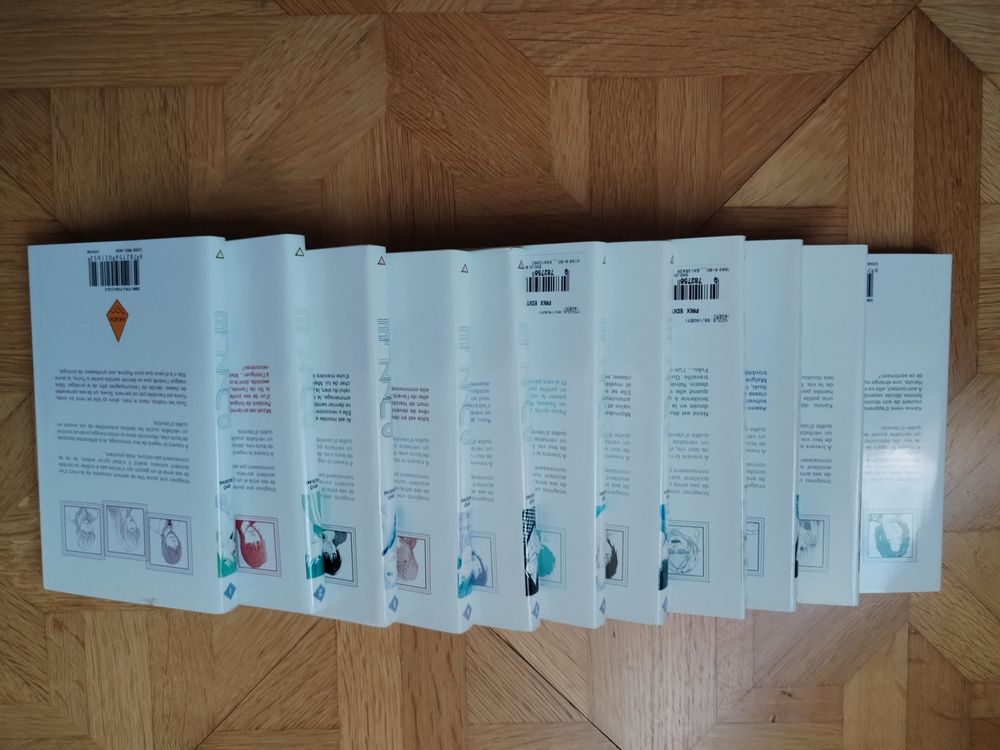 Collection MANGAS Livres et BD