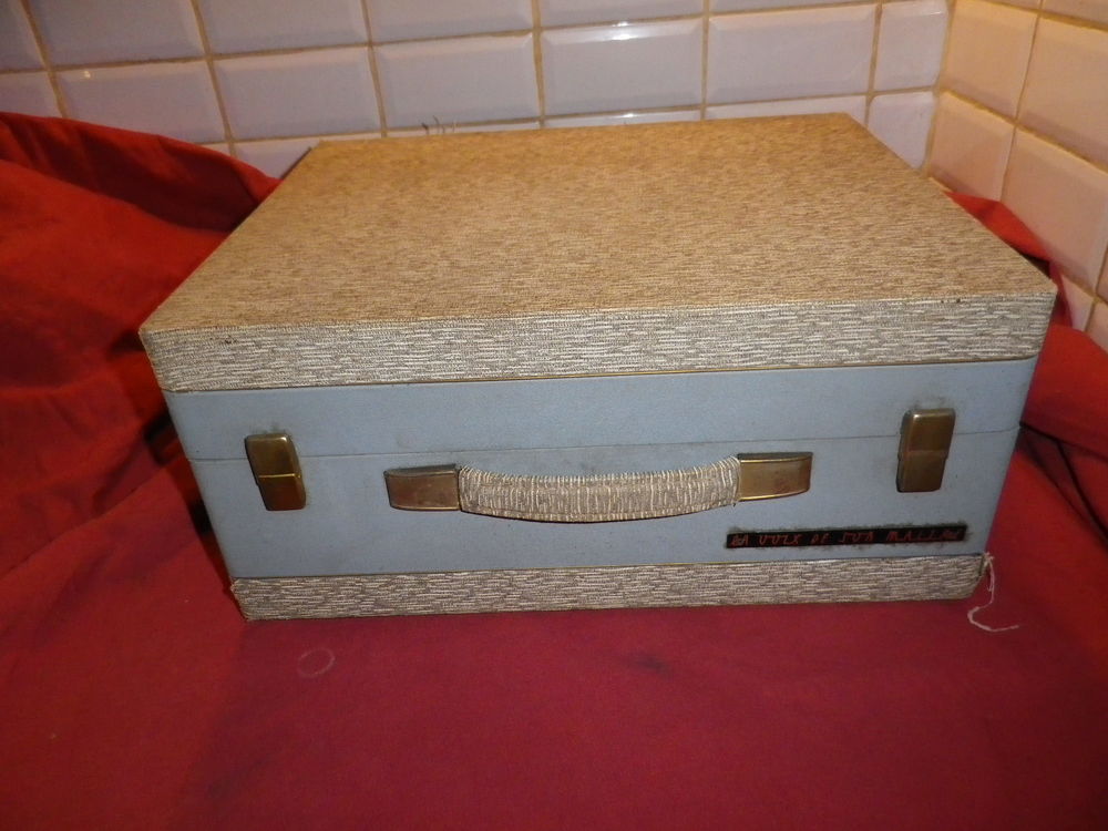 &Eacute;lectrophone La Voix De Son Ma&icirc;tre En Valise 33/45/78 T Audio et hifi