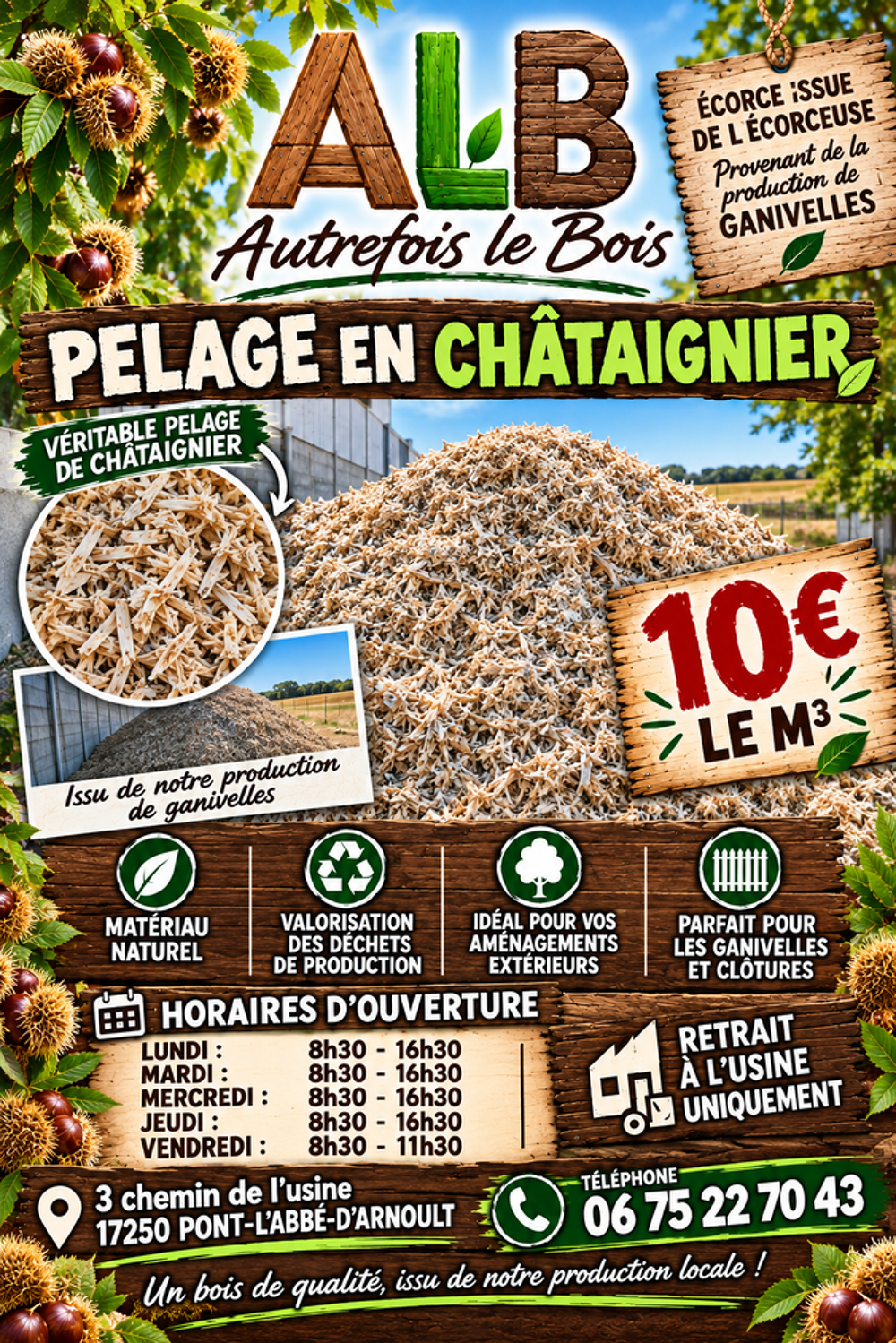 Bois de chauffage Bricolage