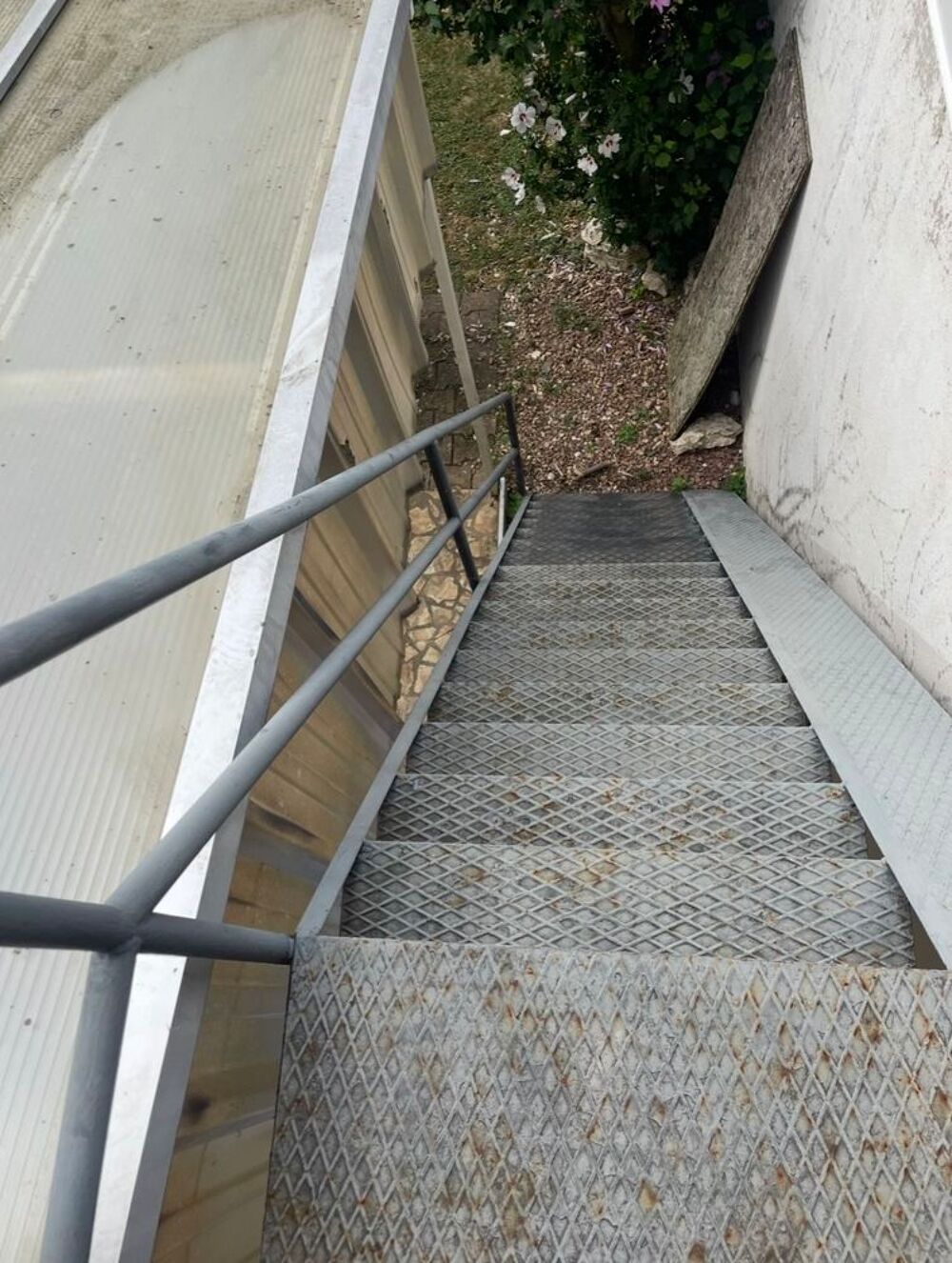 Escalier ext&eacute;rieur Jardin
