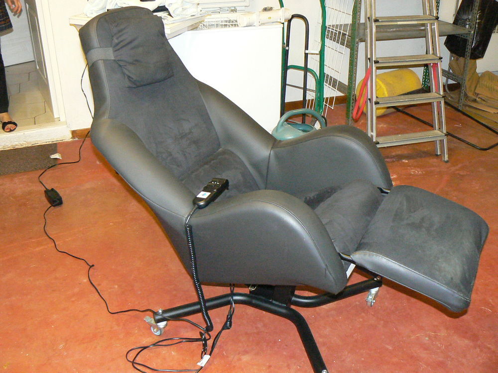 fauteuil coquille electrique starlev noir Meubles
