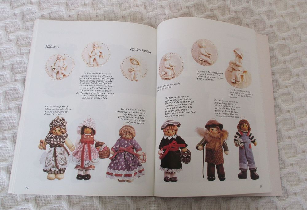 LIVRE DECORS EN PATE A SEL Livres et BD