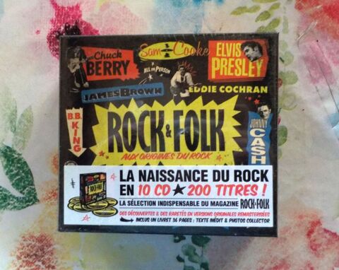 COFFRET ROCK & FOLK La naissance du Rock en 10 CD Neuf Bubry (56)