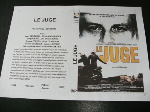 Film :   Le juge   1984 40 Saint-M�dard-en-Jalles (33)