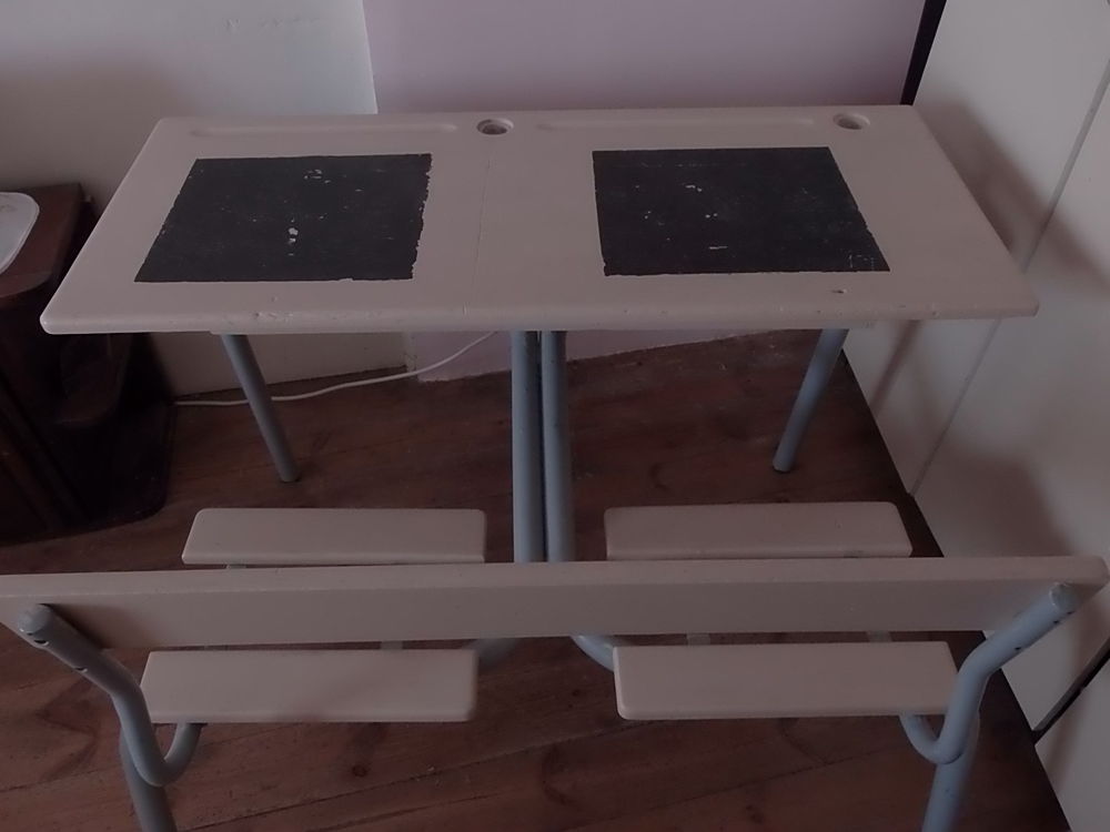 Bureau d'&eacute;colier 2 places Meubles