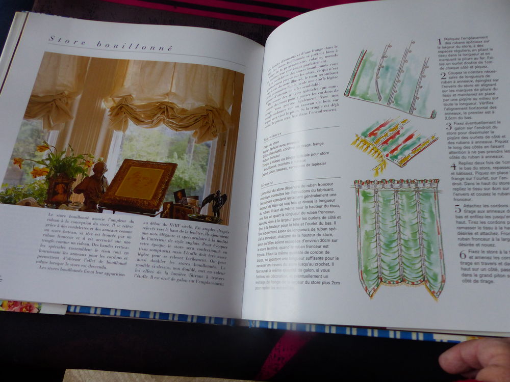 LE DECOR EN TISSU Livres et BD