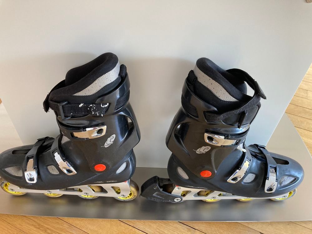 superbe paire de Roller haut de gamme tr&egrave;s peu servi 43 Sports