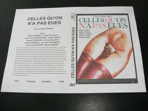 Film :   Celles qu'on n'a pas eues     35 Saint-M�dard-en-Jalles (33)