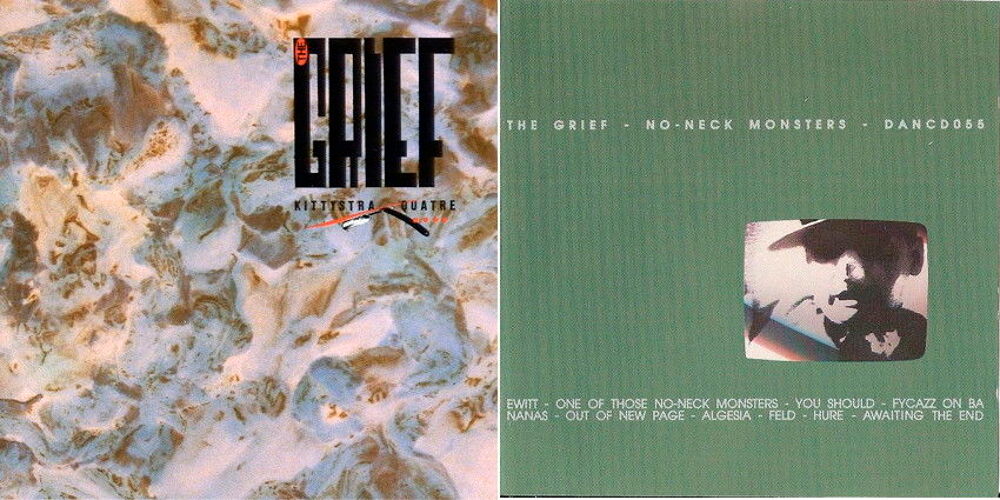 2 CD THE GRIEF pour 1 seul frais de port CD et vinyles