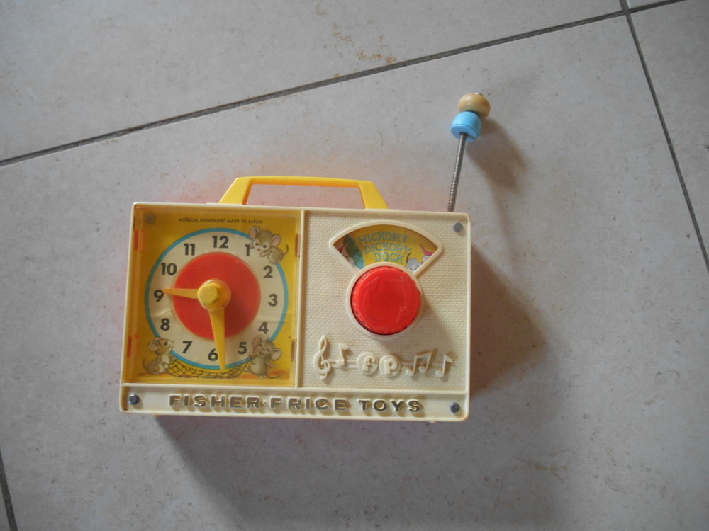 FISHER PRICE Jouet Musical Ancien HICKORY DICKORY Horloge 
Jeux / jouets