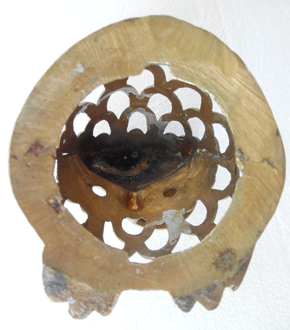 Hibou Bougeoir photophore en laiton ou en bronze collector Décoration