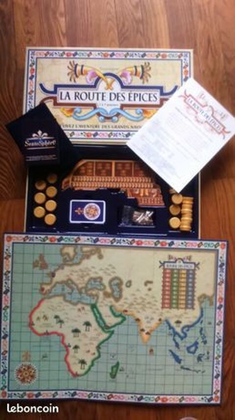JEU DE SOCIETE  La route des épices  19 Grenoble (38)
