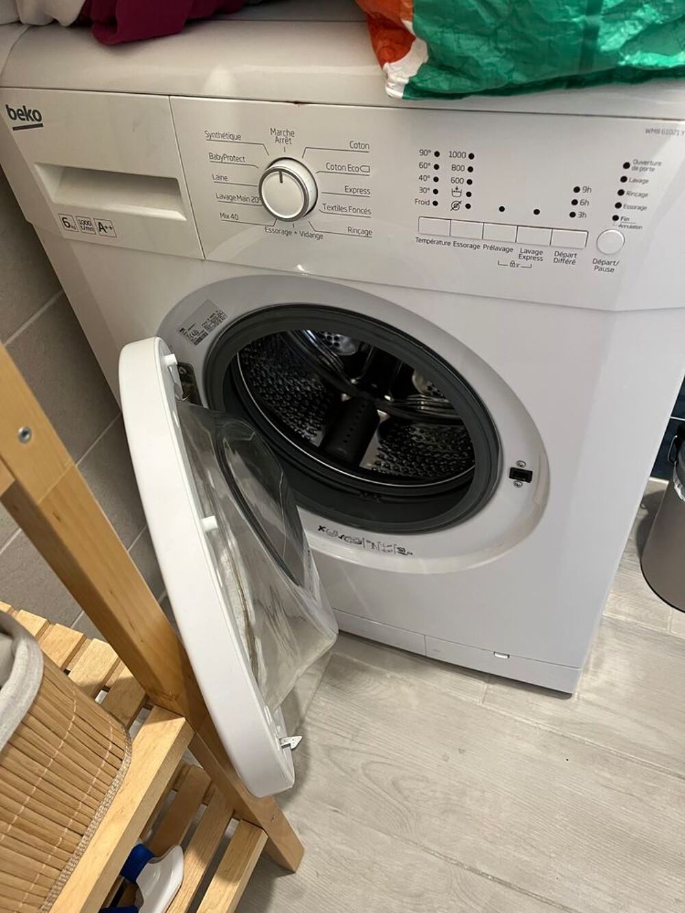Machine &agrave; laver Beko 6kg Electroménager