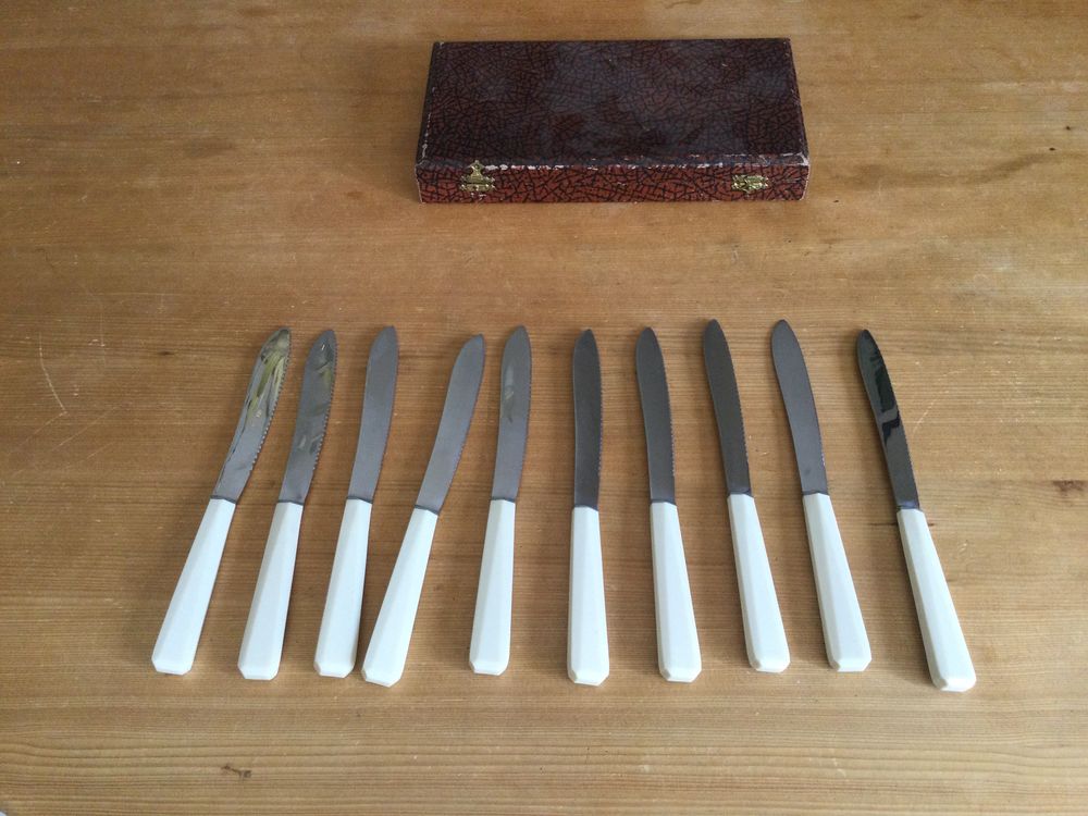 Couteaux anciens - Lot de 11 Cuisine