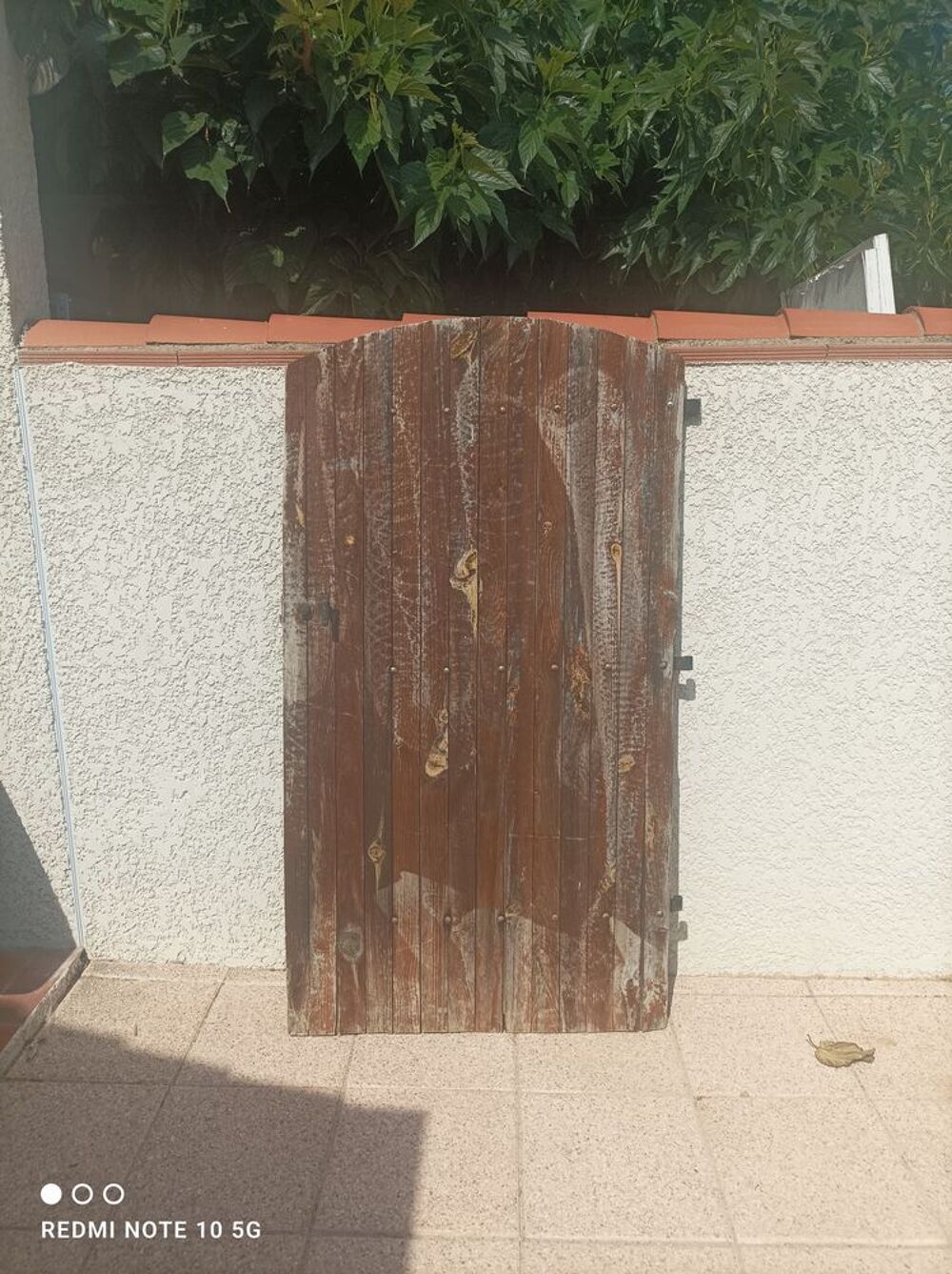 PORTILLON EN BOIS Bricolage