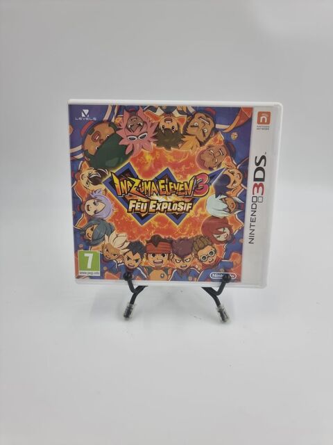 Jeu Nintendo 3DS Inazuma Eleven 3 : Feu Explosif sans notice 19 Vulbens (74)