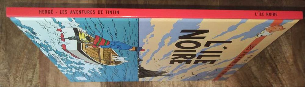 Tintin L'ile Noire 1984 Livres et BD
