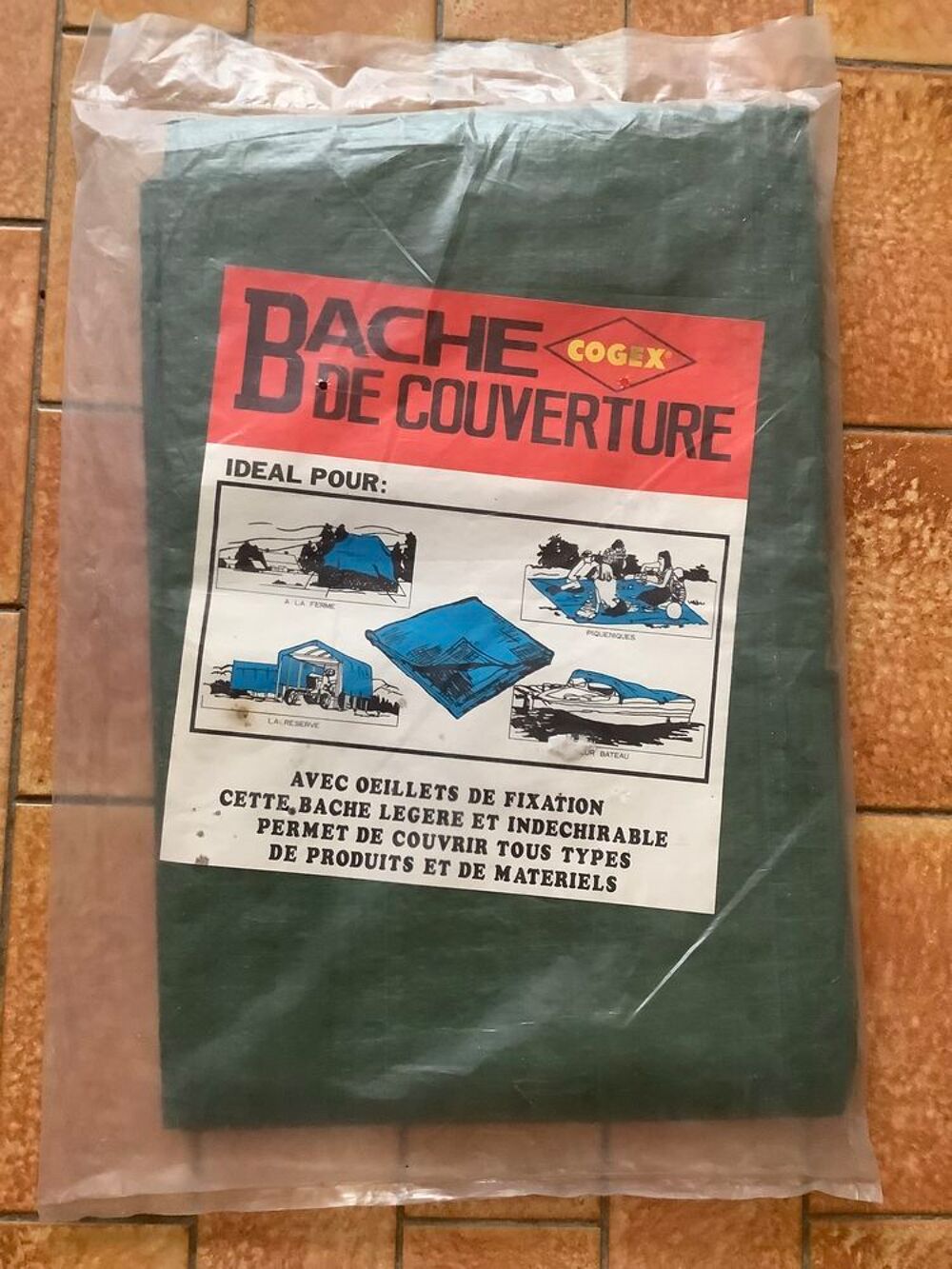 B&acirc;che de couverture 2 X 3 m Bricolage