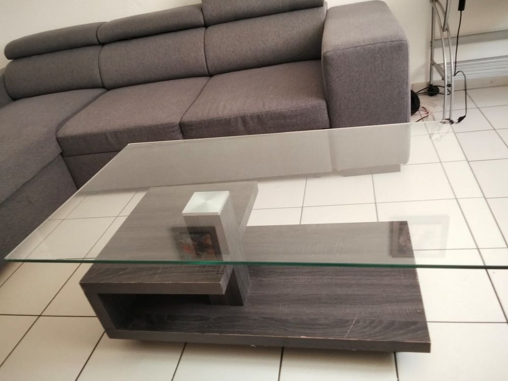 Table basse en verre Meubles