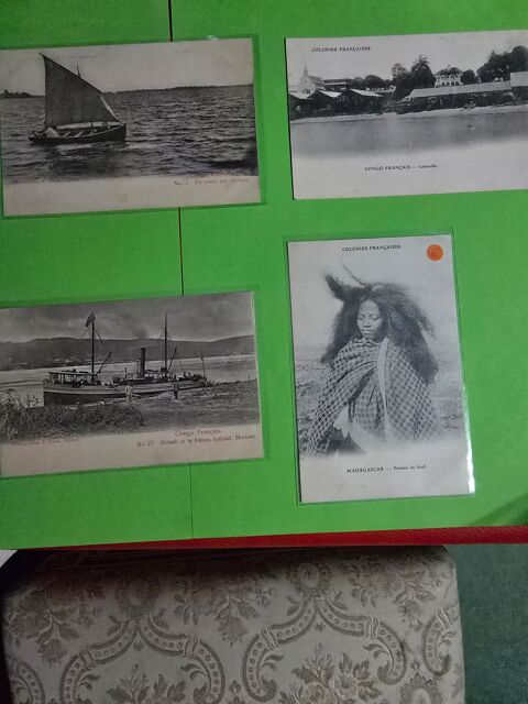 Lot de 4 cartes postale des colonnie francaise 49 Aspres-sur-Bu�ch (05)
