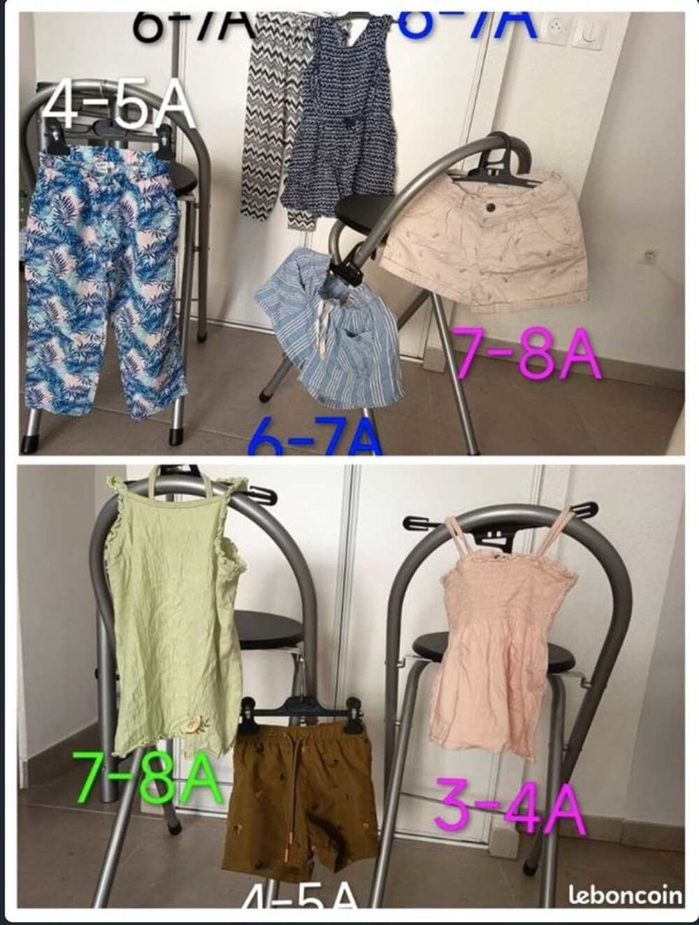 ?Lot de v&ecirc;tements enfants mixte fille/gar&ccedil;on . Vêtements