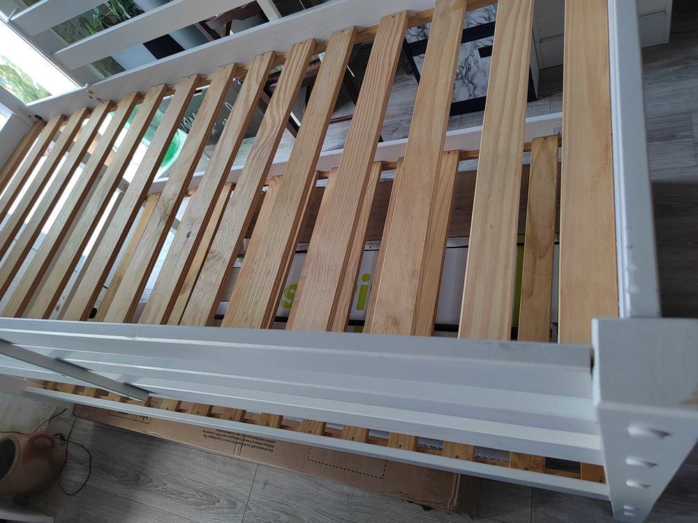 Lit superpos&eacute;s enfants blanc Mobilier enfants