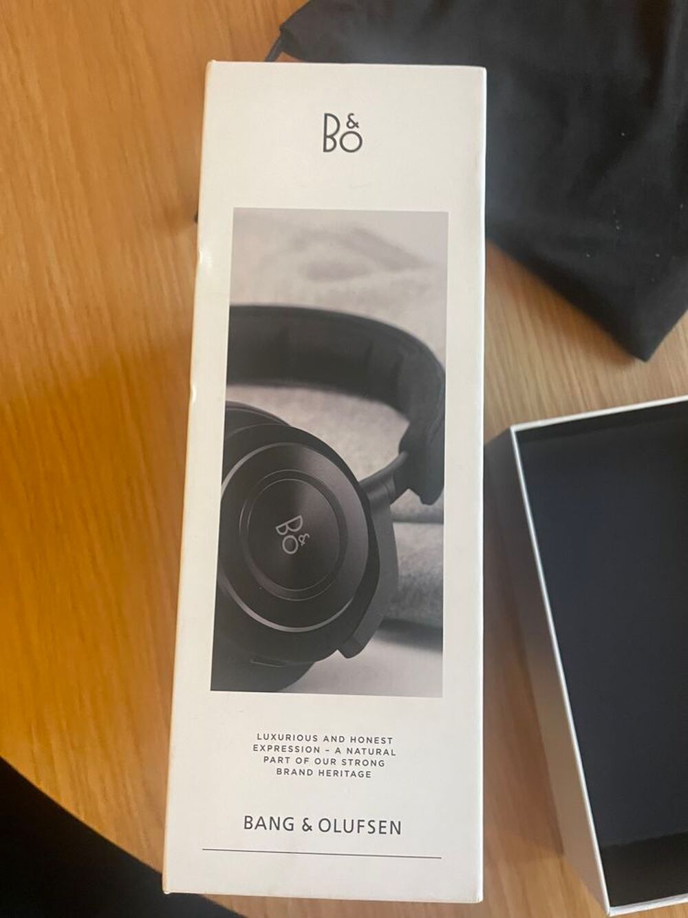 Casque Bang&amp;Olufsen H9 3eme g&eacute;n&eacute;ration, cuir noir mat Audio et hifi