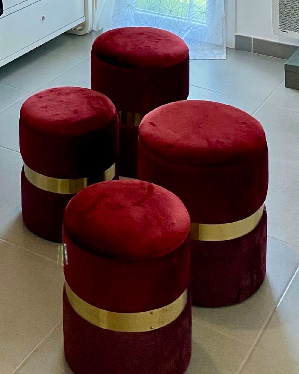 poufs avec espace de rangement Meubles