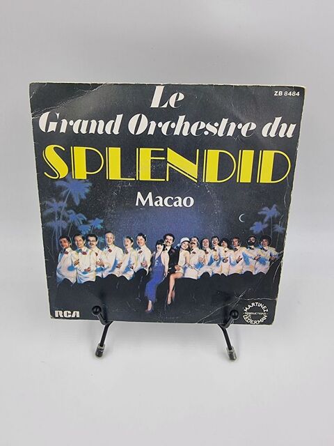 Vinyle 45 tours Le Grand Orchestre du Splendid Macao  1 Vulbens (74)