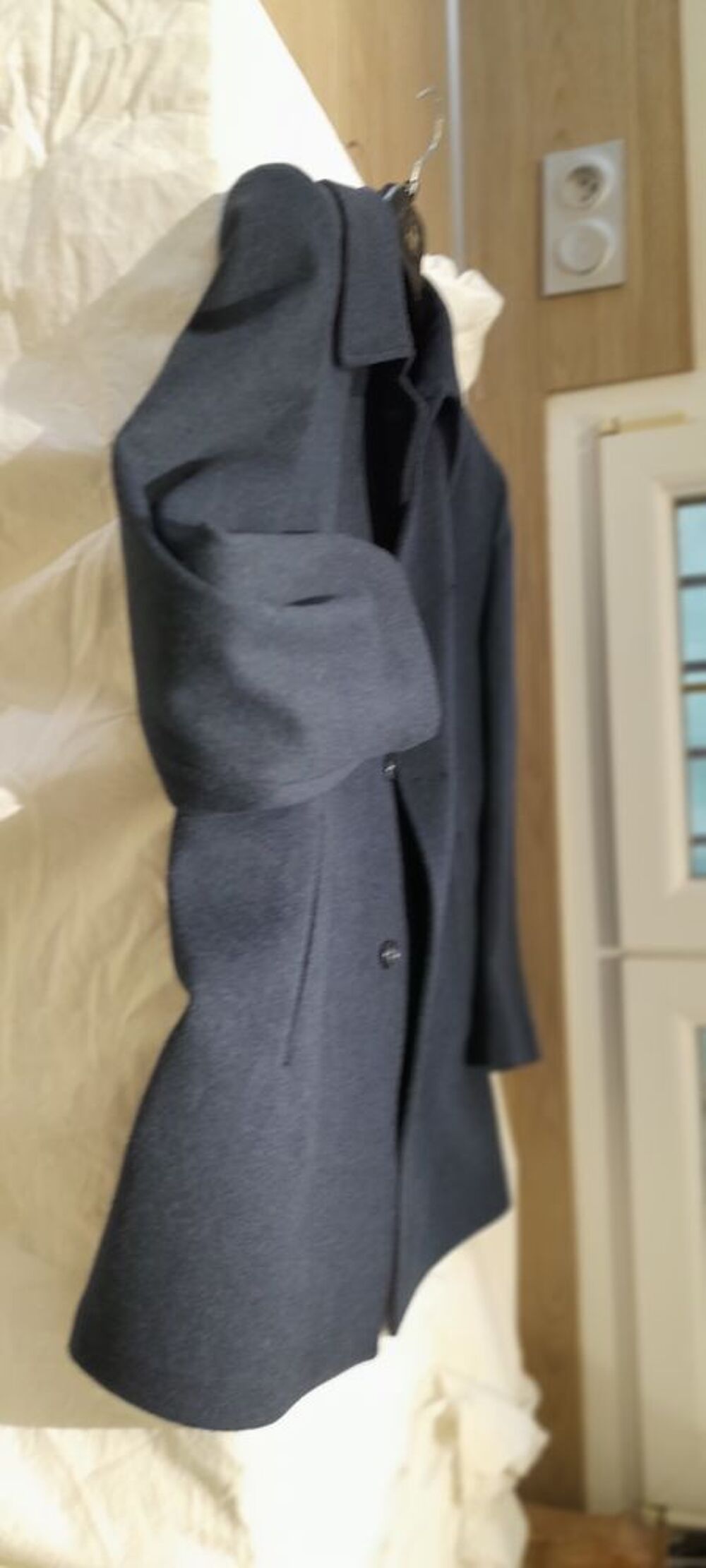 VESTE GRIS BLEU Vêtements