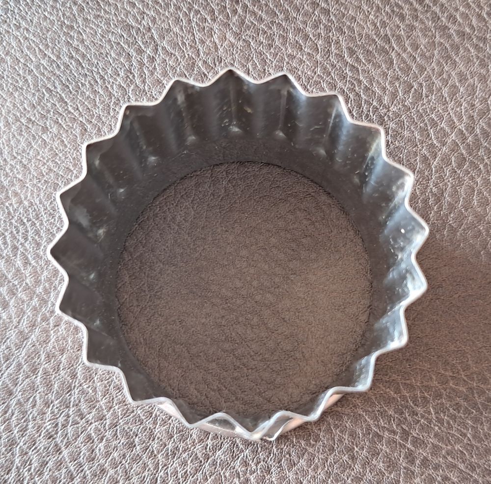 lot de nonettes en inox 6 pi&egrave;ces poir cuisine p&acirc;tisserie 
Cuisine