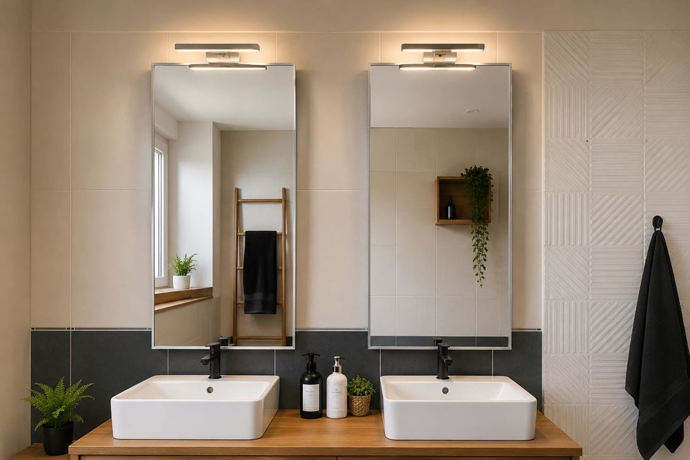 MIROIR avec &eacute;clairage Décoration
