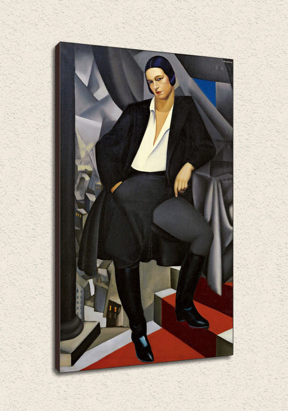 Tableau toile peinture Tamara de Lempicka Duchesse DE La Sal Décoration