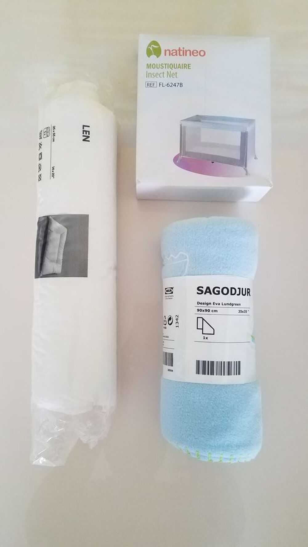 Linge de lit b&eacute;b&eacute; neuf (entre 3 &agrave; 15 par article) Puriculture
