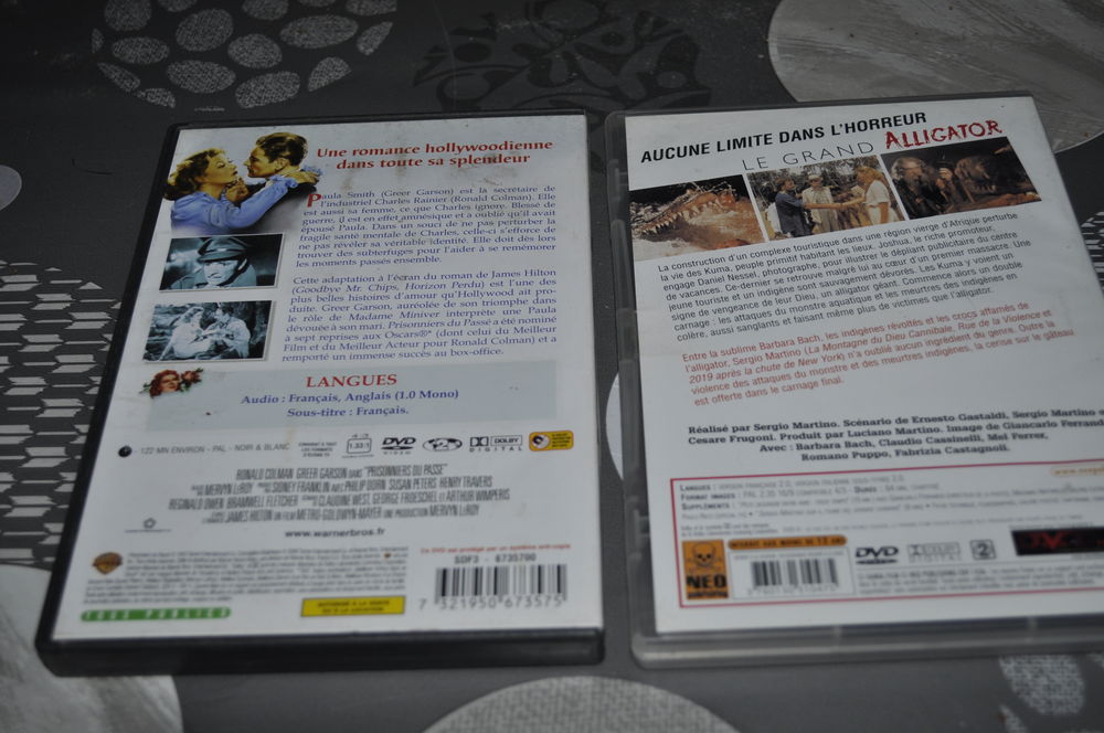 Lot de 4 DVD avec entre autre &quot;Dolph Lundgren&quot; DVD et blu-ray