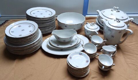 service de vaisselle 71 pi�ces en porcelaine Saint Amand 360 Thionville (57)