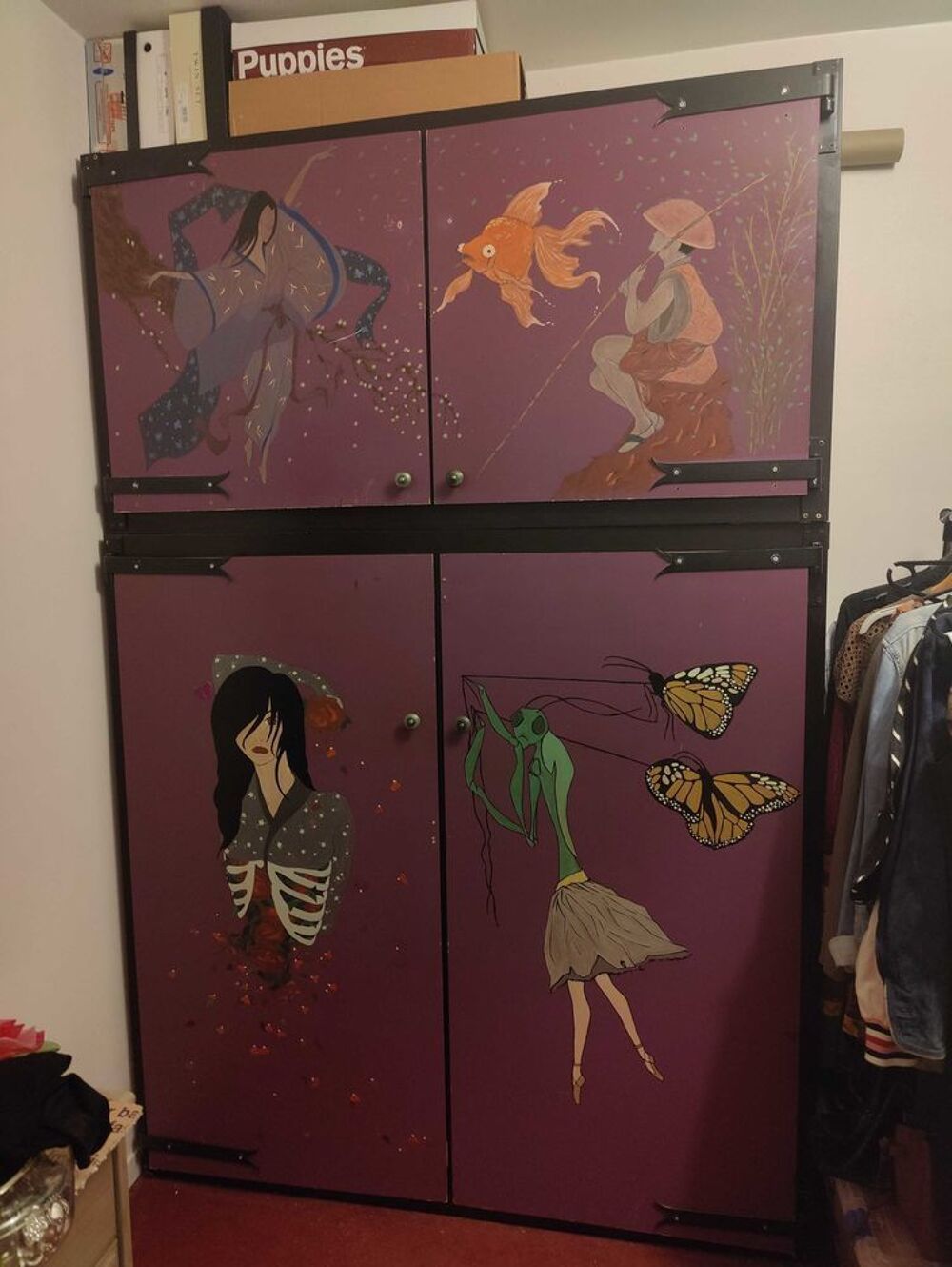 dressing, biblioth&egrave;que Meubles