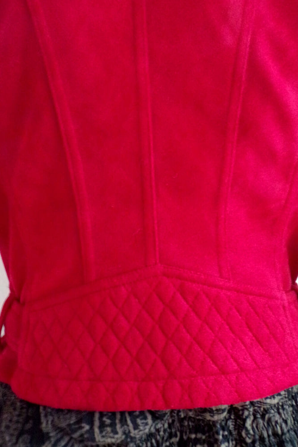 Veste blouson Perfecto rouge Woman Collection taille 40 Vtements