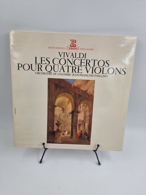 Vinyle 33 tours Vivaldi : Les Concertos pour Quatre Violons 8 Vulbens (74)