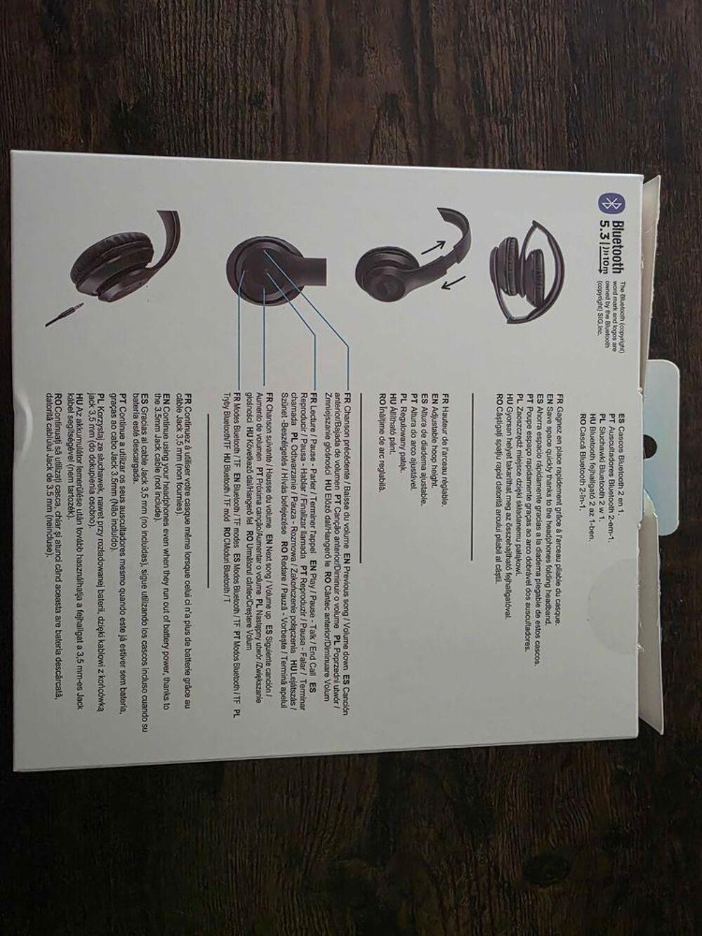 Casque Bluetooth Audio et hifi