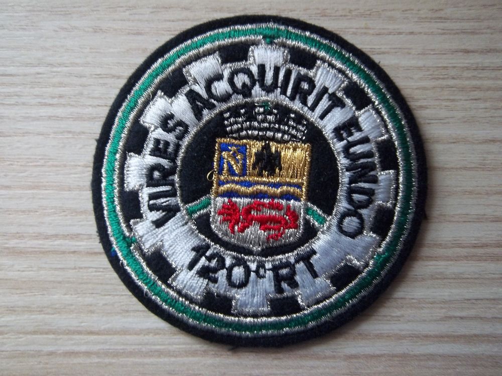 &eacute;cusson collection 120 e r&eacute;giment train arm&eacute;e terre Fran&ccedil;ais 